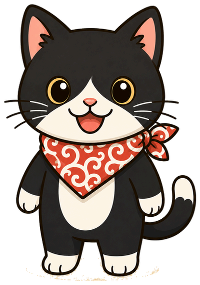 黒猫のクロ