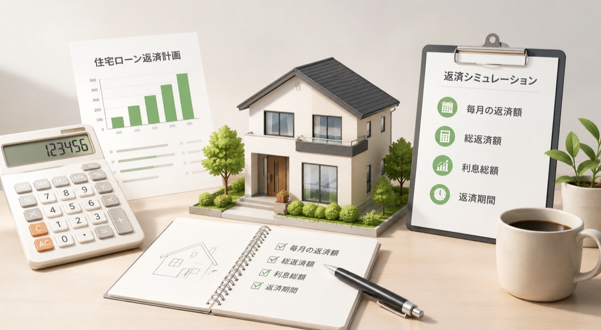 住宅ローン返済シミュレーション